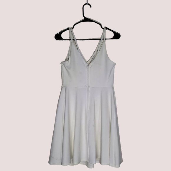 White Mini Party Dress - Picture 2 of 2